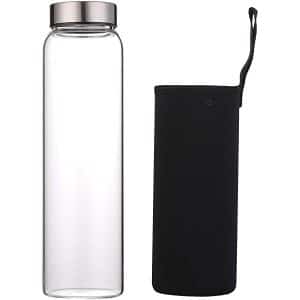 portable cup 600 ml with black cover