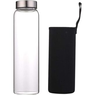 portable cup 600 ml with black cover