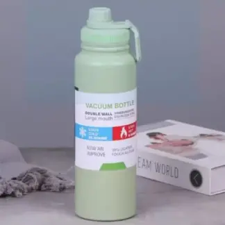 1L Steel Water Bottle - Perfect for School and Gym