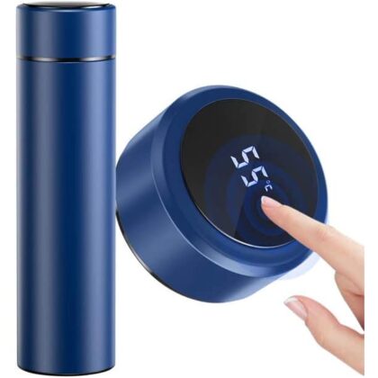 500ML Blue Steel Water Bottle